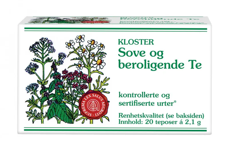 Kloster Sove & Beroligende Te 20 poser