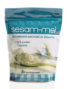 Hovedbilde Sesam-mel fettredusert 250g