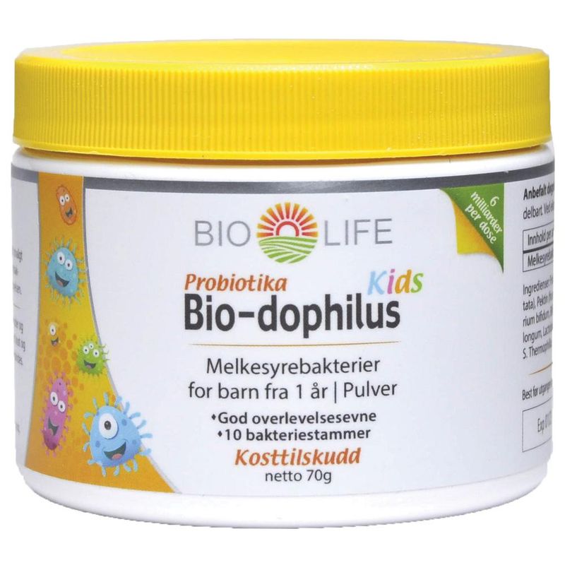 Bio-Life Bio-dophilus KIDS 70 g pulver