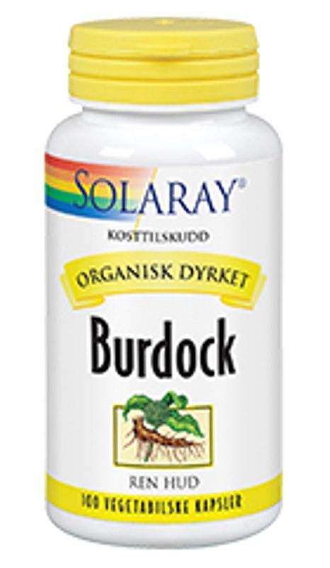 Solaray Burdock 100 kapsler