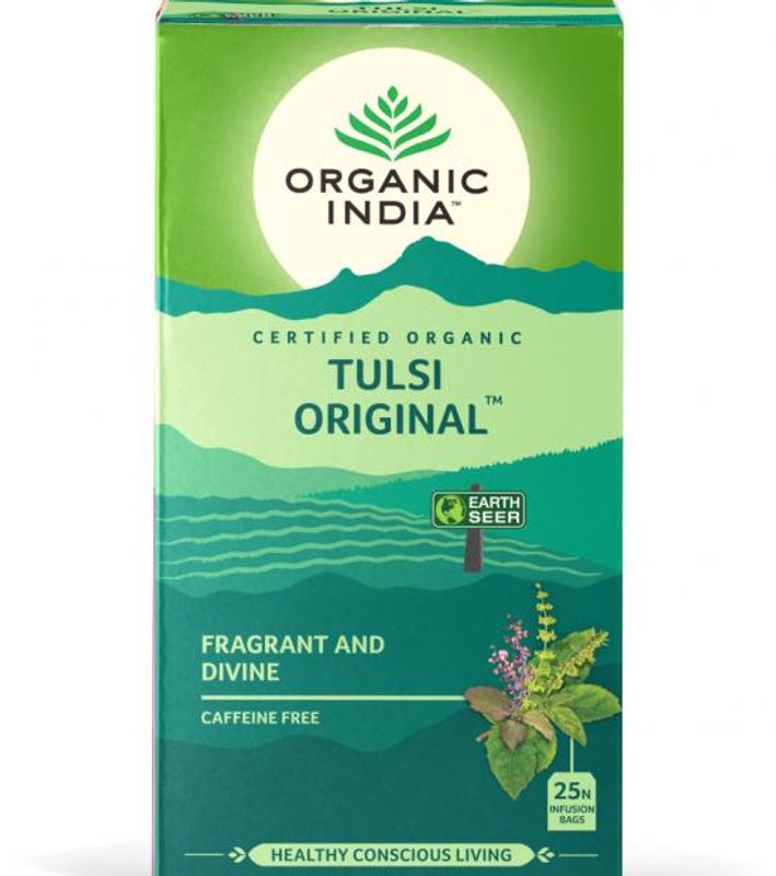 Organic India Tulsi ORIGINAL Tea 25 poser
