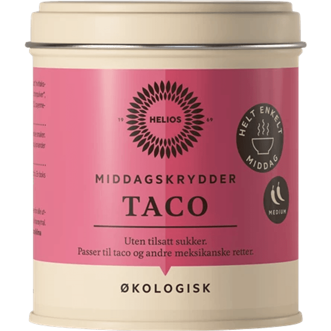 Hovedbilde Helios TACO krydder 70g