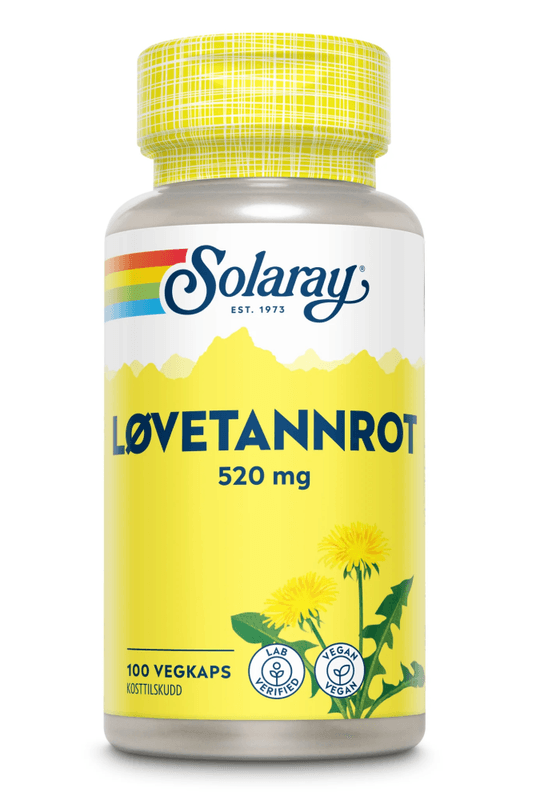 Solaray Løvetannrot 100 kapsler