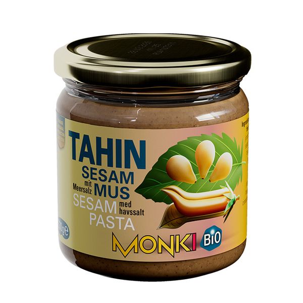 Monki Tahini Sesamsmør MED SALT 330g
