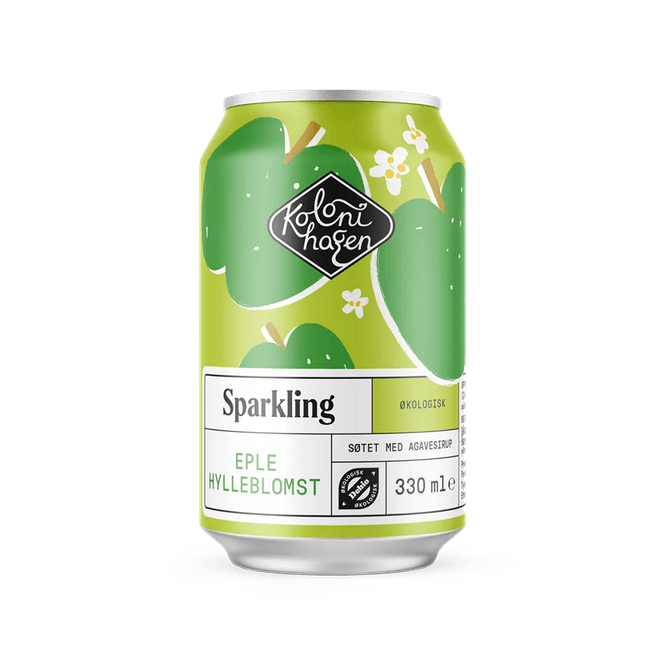 Hovedbilde Kolonihagen Sparkling Eple Hylleblomst 330 ml