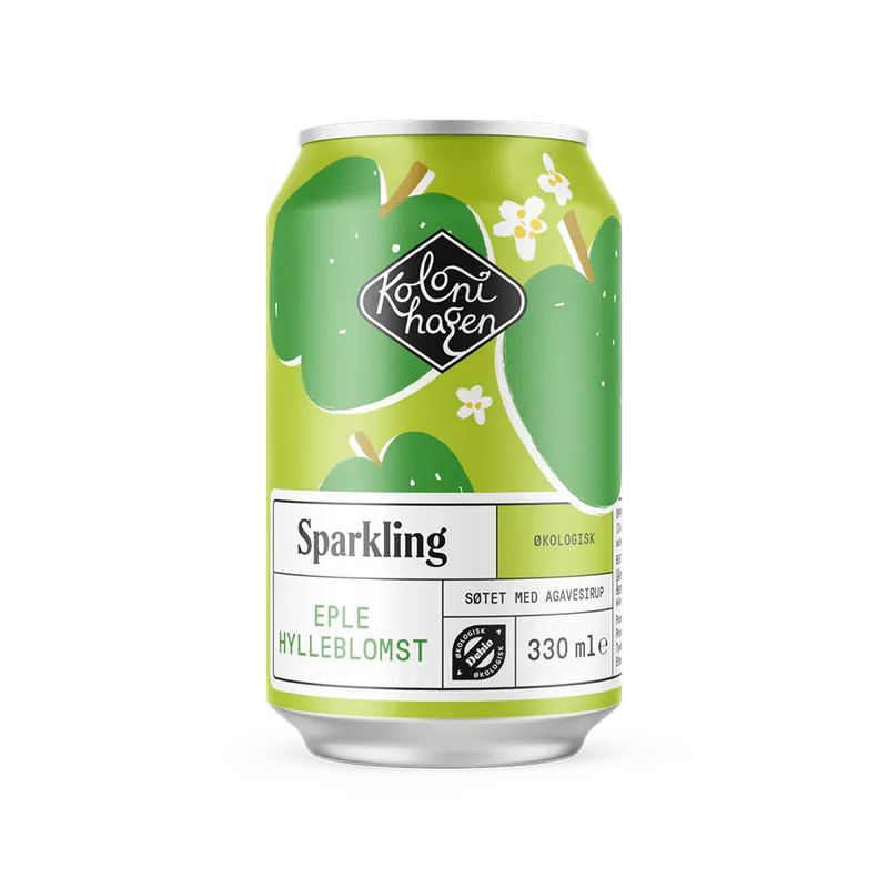 Kolonihagen Sparkling Eple Hylleblomst 330 ml