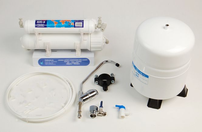 Hovedbilde Vannrenser AquaPro 504 RO m/4 liter tank