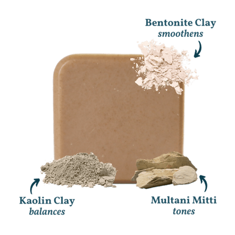 Indo Naturals Clay Bath Såpe
