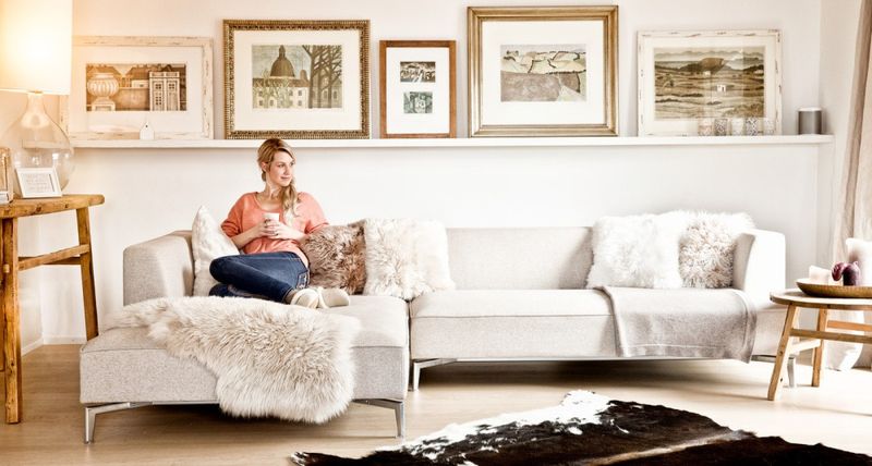 Fellhof Lammeskinnfell 90-100 cm