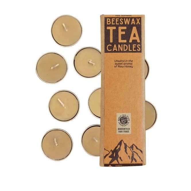 Hovedbilde Hill Honey Beeswax Tea Candles 9 stk