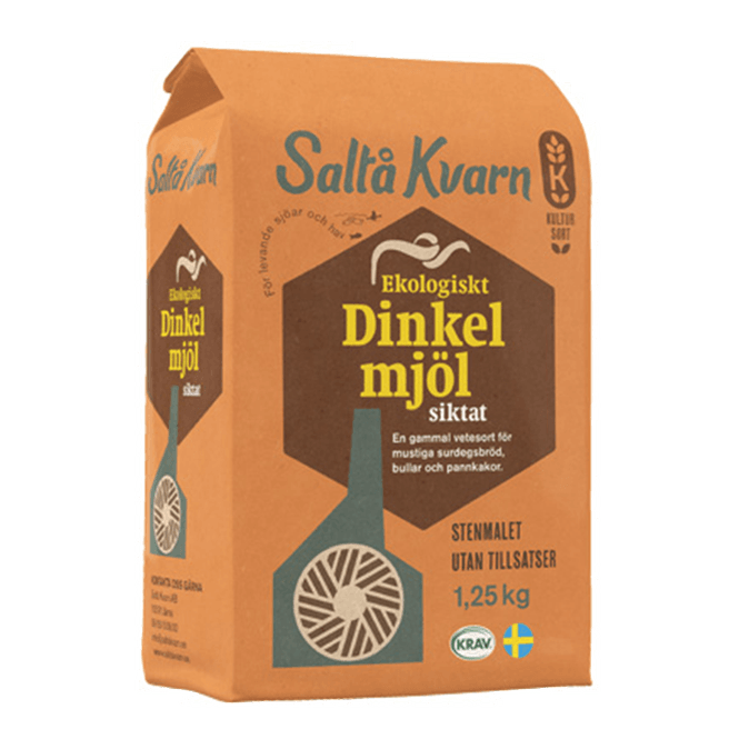 Hovedbilde Saltå Kvarn Speltmel siktet 1,25 kg