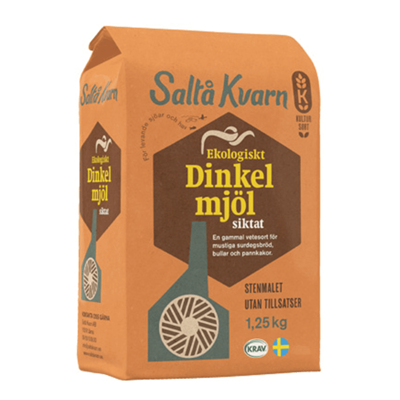 Saltå Kvarn Speltmel siktet 1,25 kg