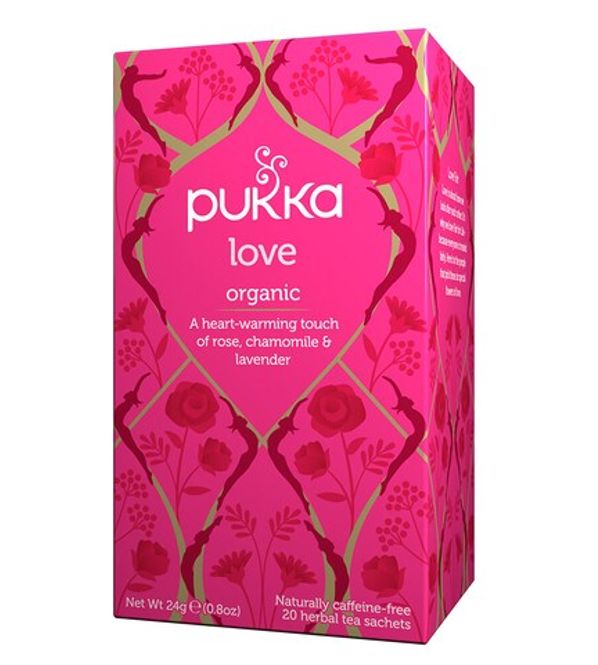Hovedbilde Pukka Love Tea 20 poser