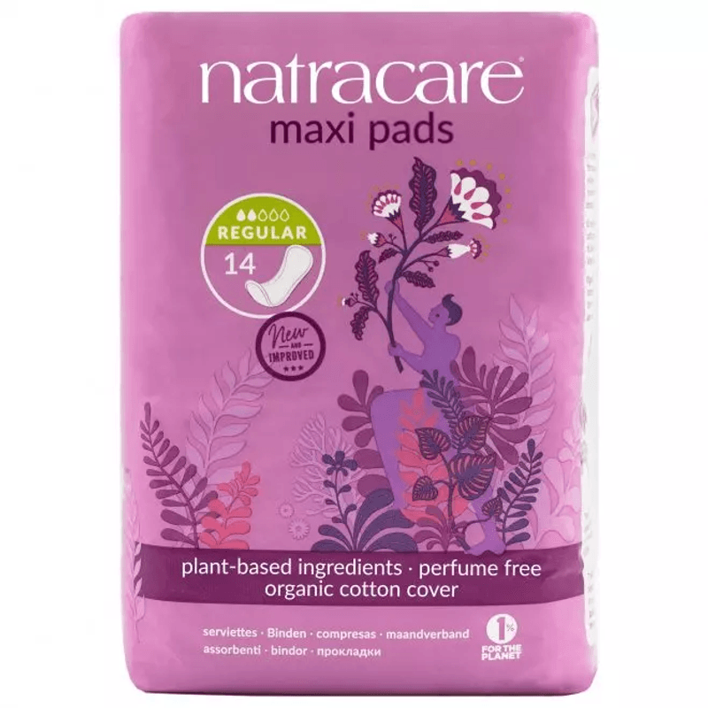 Natracare Bind Maxi uten vinger normale 14 stk