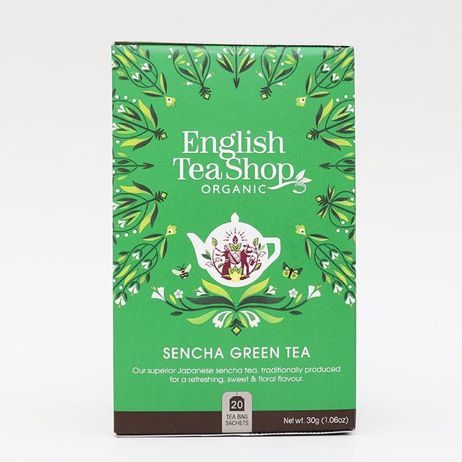 Hovedbilde English Tea Shop Green Tea Sencha 20 poser